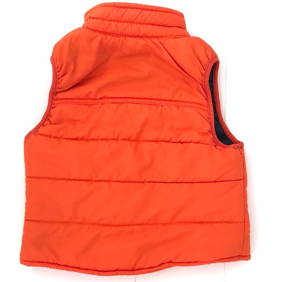 Carter's Orange Puffer Vest - Picture 5 of 5